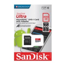 MEMORIA MICROSD 400GB ULTRA SANDISK (Class 10 / Speed Class 1) P/N SDSQUAR-400G-GN6MA