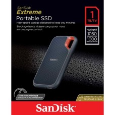 SSD EXTERNO SANDISK EXTREME PORTABLE - 1 TB - CIFRADO - USB 3.2 GEN 2 - AES DE 256 BITS P/N SDSSDE61-1T00-G25