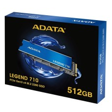 DISCO SSD 512GB ADATA LEGEND 710 GEN3 X4 M.2 NVME 2280 P/N ALEG-710-512GCS