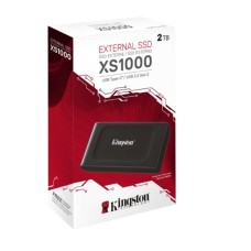 SSD EXTERNO 2TB KINGSTON XS1000 USB-C a USB-A USB 3.2 Gen 2 P/N SXS1000/2000G