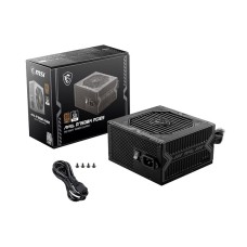 FUENTE DE PODER MSI 750W 80 PLUS BRONCE ATX 3.0 PCIE 5.0 P/N MAGA750BNPCIE5