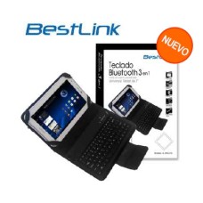 TECLADO BLUETOOTH CON CARCAZA PARA TABLET UNIVERSAL 7