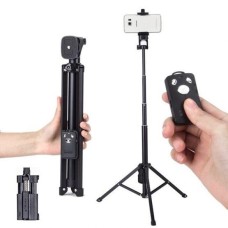 TRIPODE / BASTON SELFIE PARA CAMARAS,TABLETS, FILMADORAS, CELULAR 1,3MT DE ALTURA VCT-1688